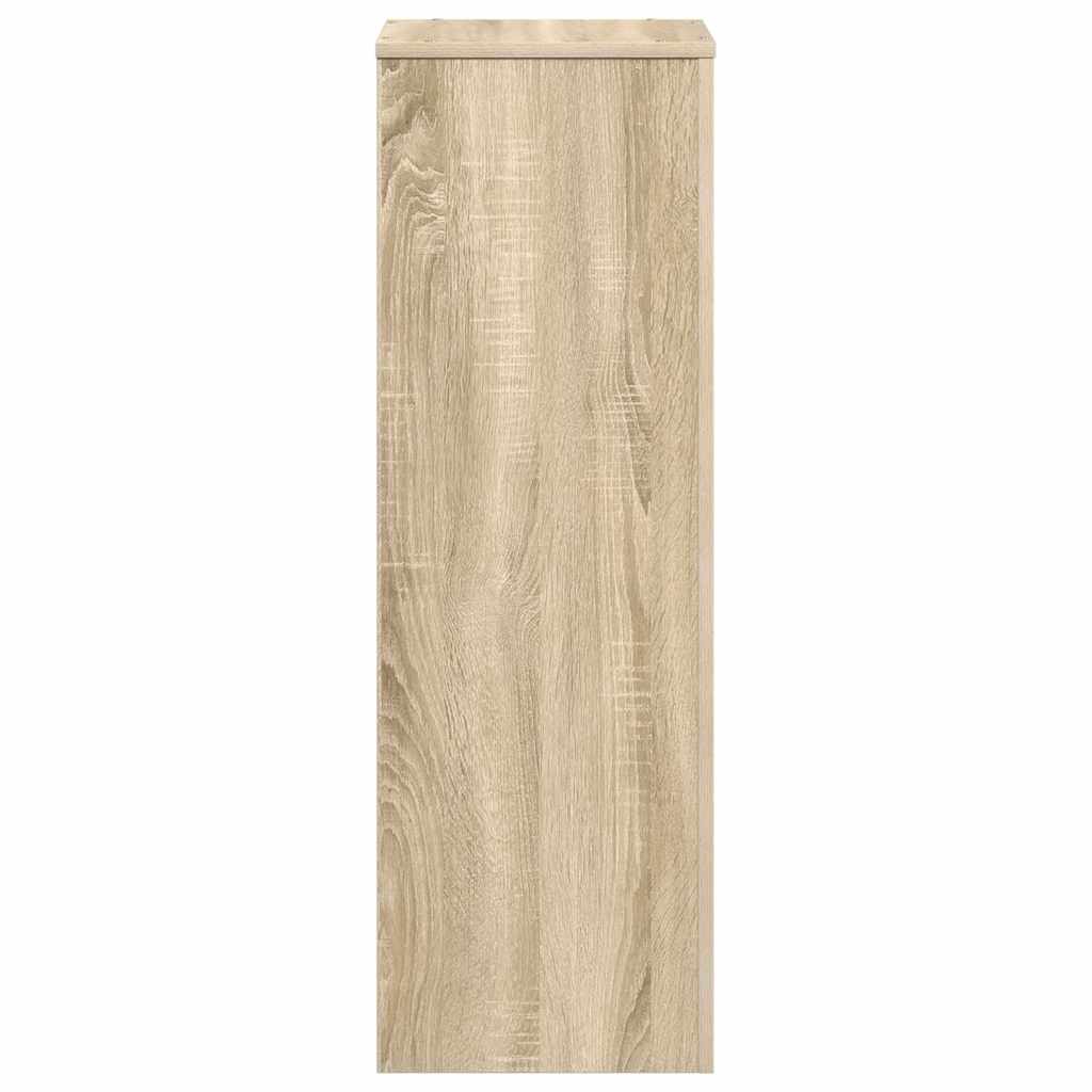Supporto per Piante Rovere Sonoma 33x33x100cm Legno Multistrato | homemem39