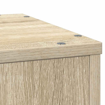 Supporto per Piante Rovere Sonoma 33x33x100cm Legno Multistrato | homemem39