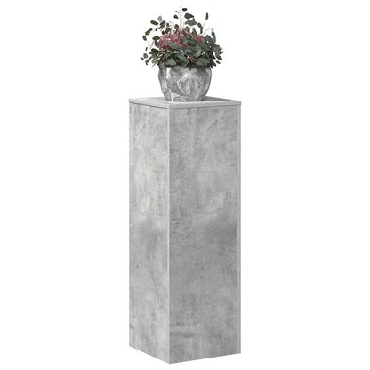 Supporto per Piante Grigio 33x33x100 cm in Truciolato | homemem39