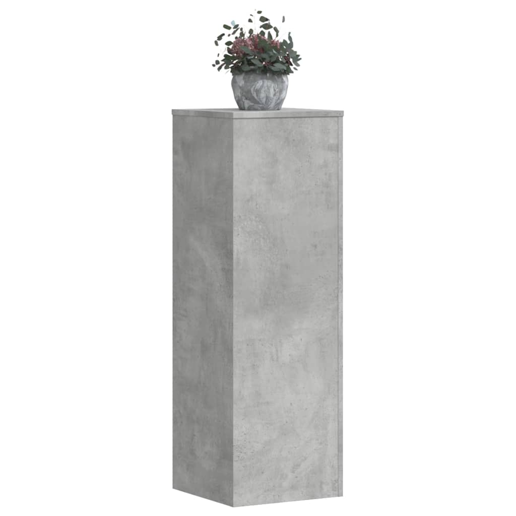 Supporto per Piante Grigio 33x33x100 cm in Truciolato - homemem39