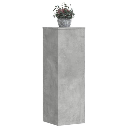 Supporto per Piante Grigio 33x33x100 cm in Truciolato - homemem39