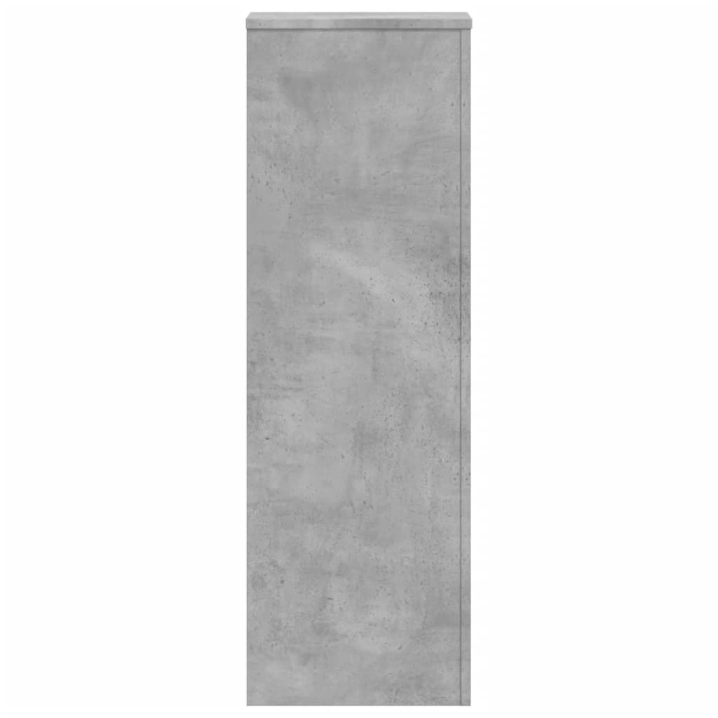 Supporto per Piante Grigio 33x33x100 cm in Truciolato - homemem39