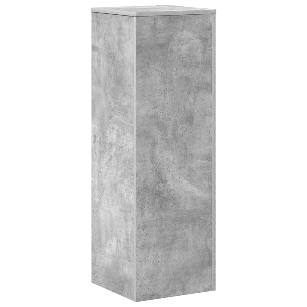 Supporto per Piante Grigio 33x33x100 cm in Truciolato | homemem39