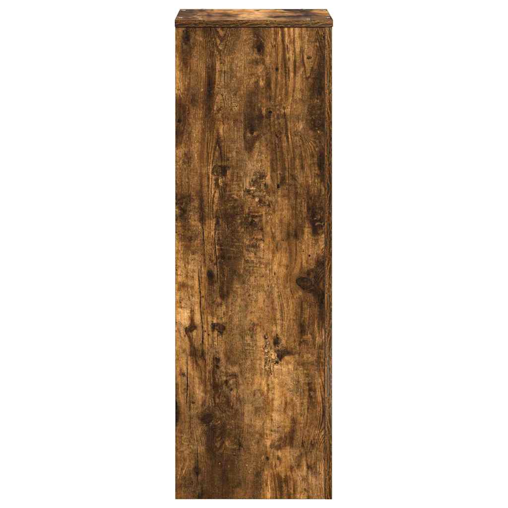 Supporto per Piante Rovere Fumo 33x33x100 cm in Truciolato | homemem39