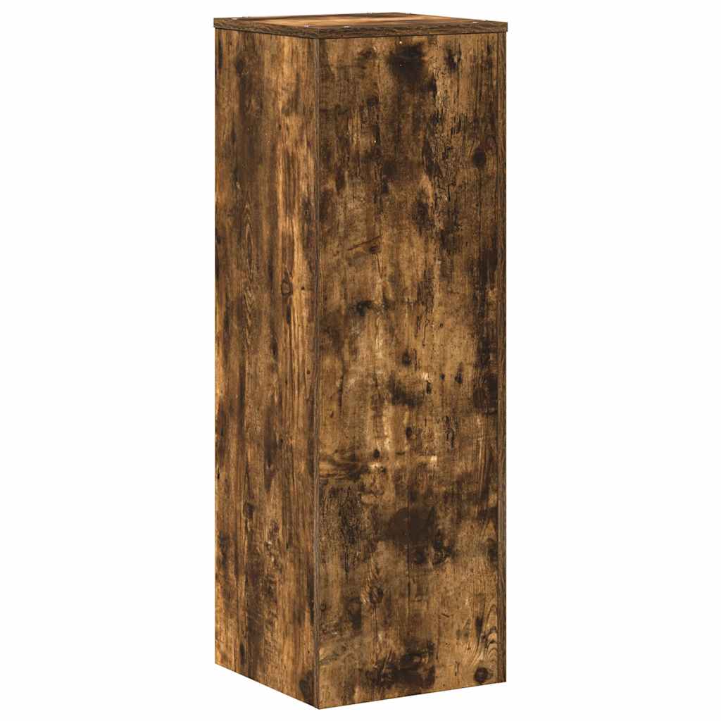 Supporto per Piante Rovere Fumo 33x33x100 cm in Truciolato | homemem39
