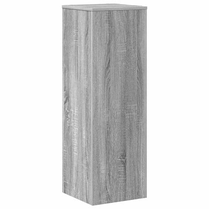 Supporto per Piante Grigio Sonoma 33x33x100 cm in Truciolato | homemem39