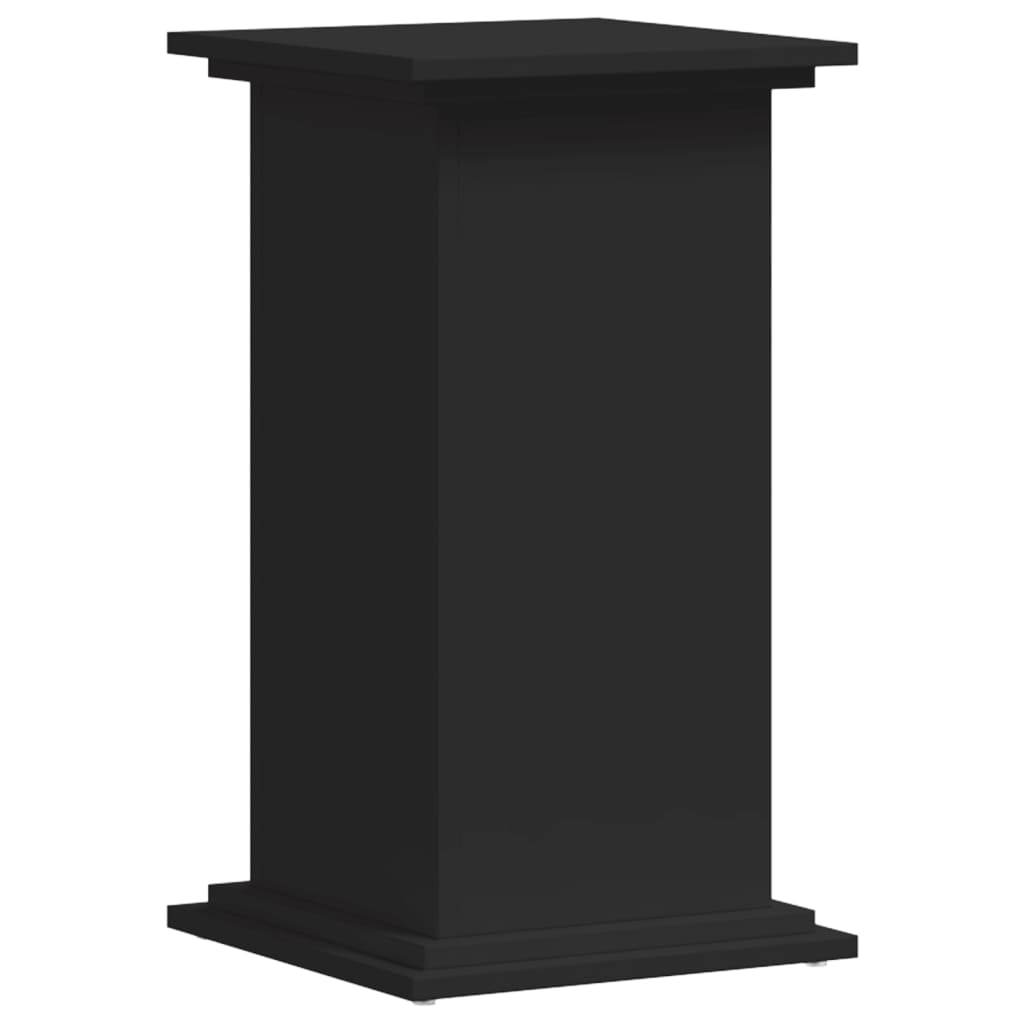 Supporto per Piante Nero 33x33x60 cm in Truciolato - homemem39
