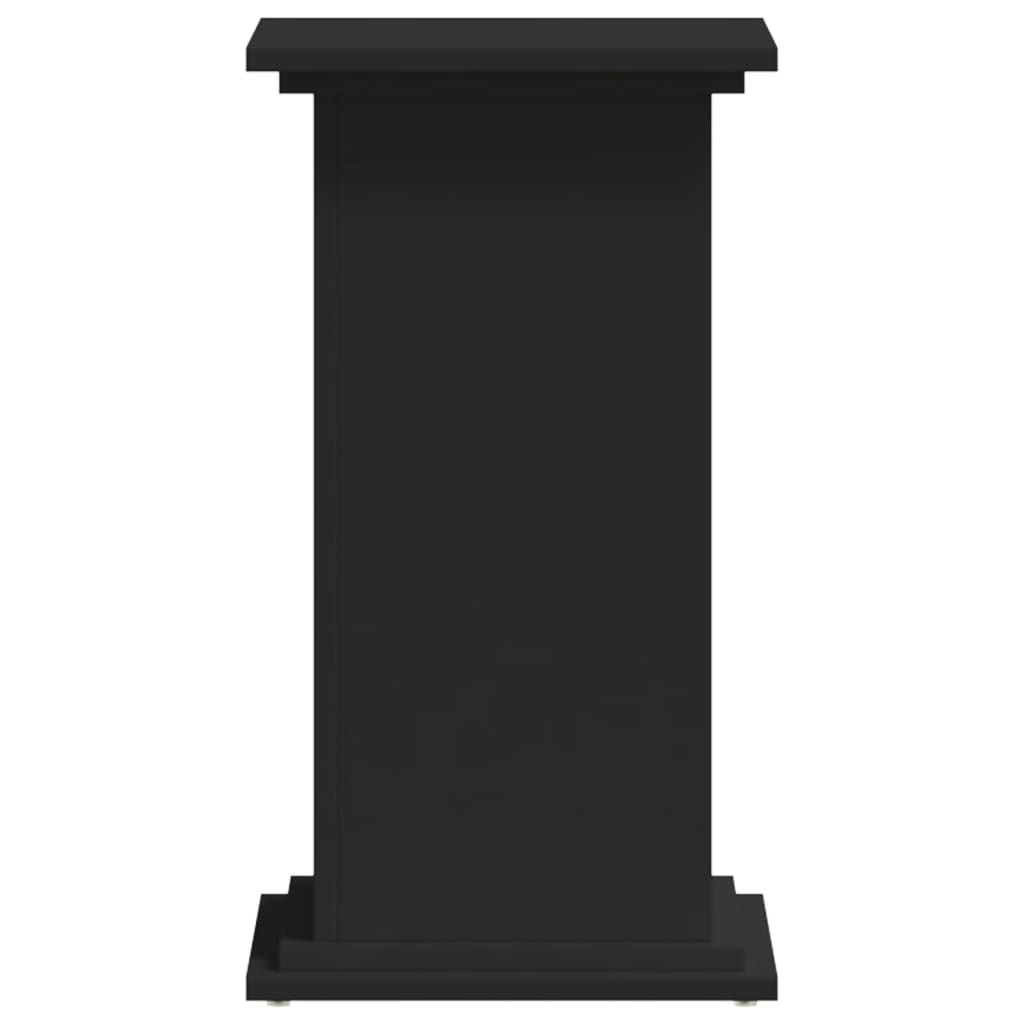 Supporto per Piante Nero 33x33x60 cm in Truciolato - homemem39