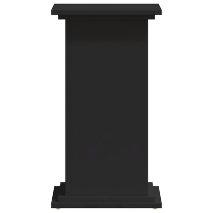 Supporto per Piante Nero 33x33x60 cm in Truciolato - homemem39