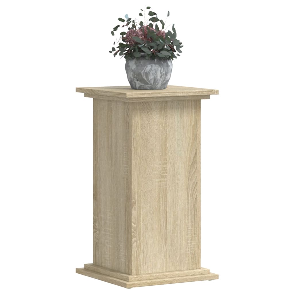Supporto per Piante Rovere Sonoma 33x33x60 cm Legno Multistrato | homemem39
