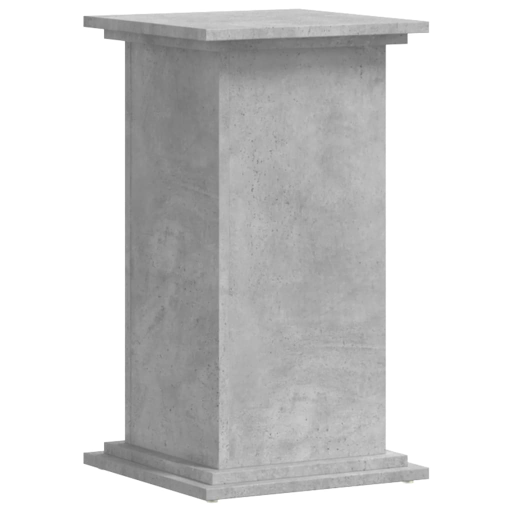Supporto per Piante Grigio 33x33x60 cm in Legno Multistrato - homemem39