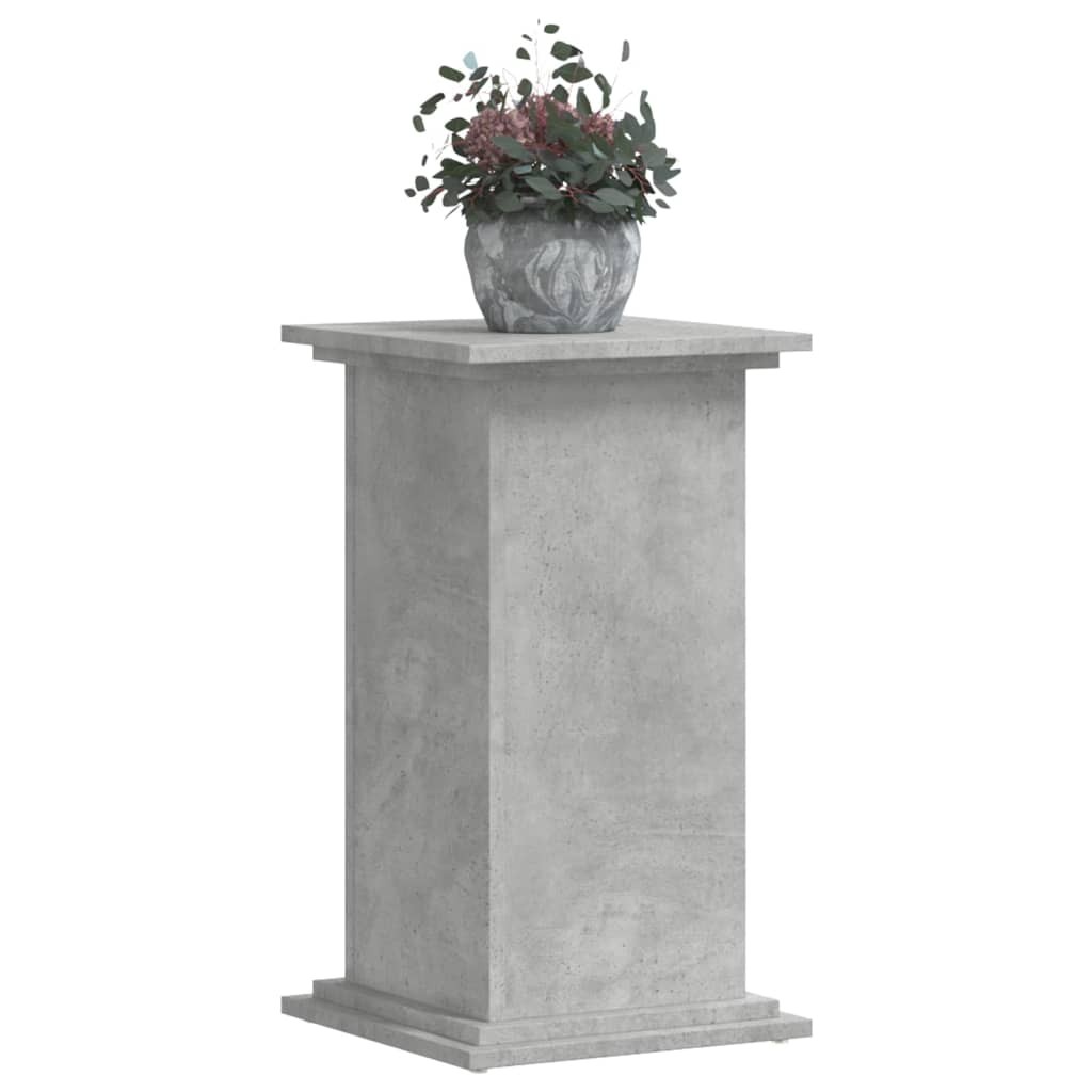 Supporto per Piante Grigio 33x33x60 cm in Legno Multistrato | homemem39