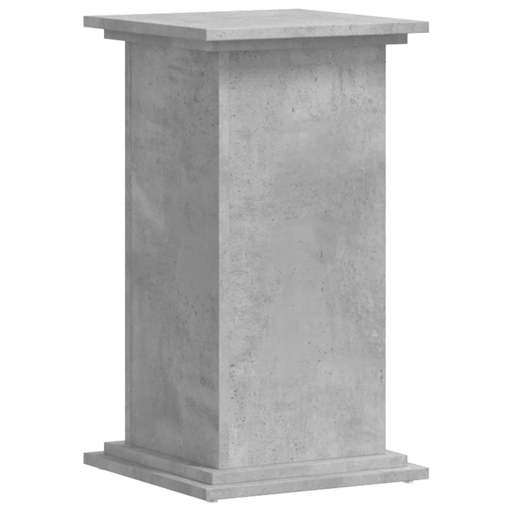 Supporto per Piante Grigio 33x33x60 cm in Legno Multistrato - homemem39