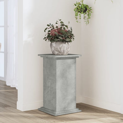 Supporto per Piante Grigio 33x33x60 cm in Legno Multistrato | homemem39