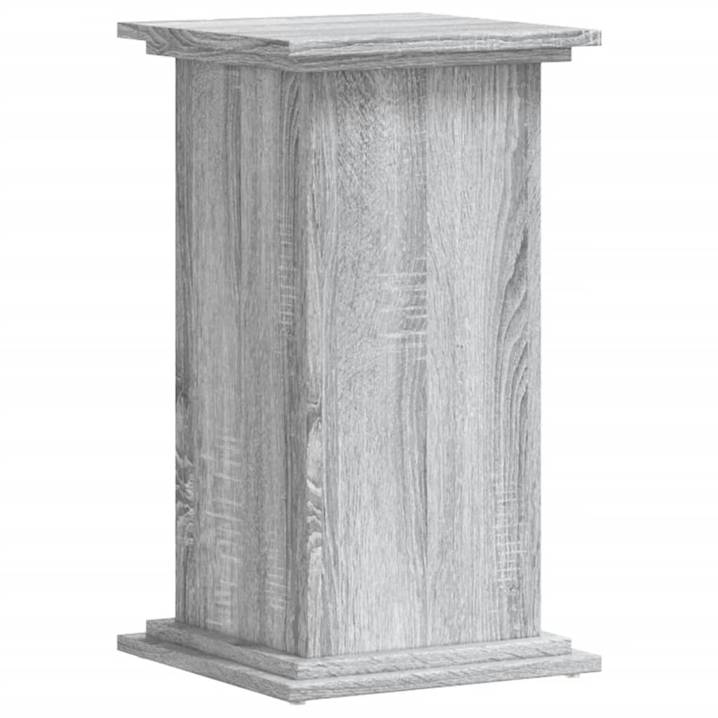 Supporto per Piante Grigio Sonoma 33x33x60 cm Legno Multistrato | homemem39
