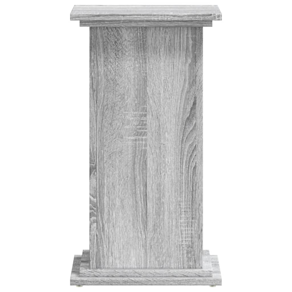 Supporto per Piante Grigio Sonoma 33x33x60 cm Legno Multistrato | homemem39