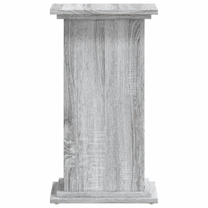 Supporto per Piante Grigio Sonoma 33x33x60 cm Legno Multistrato | homemem39