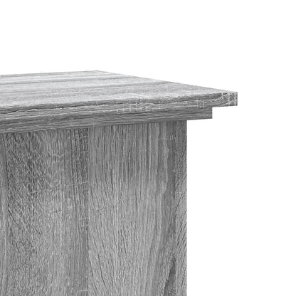 Supporto per Piante Grigio Sonoma 33x33x60 cm Legno Multistrato | homemem39