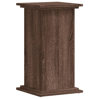 Supporto per Piante Rovere Marrone 33x33x60cm Legno Multistrato | homemem39