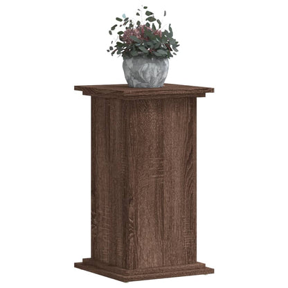 Supporto per Piante Rovere Marrone 33x33x60cm Legno Multistrato | homemem39