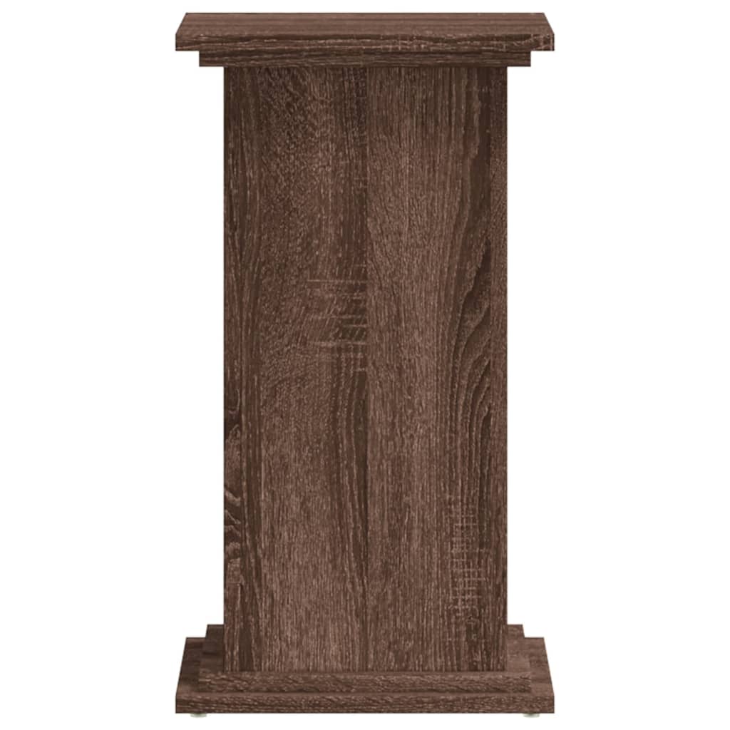 Supporto per Piante Rovere Marrone 33x33x60cm Legno Multistrato | homemem39
