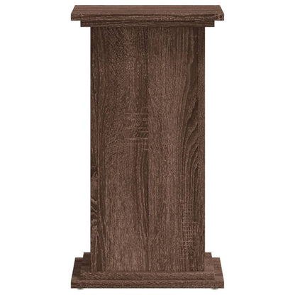 Supporto per Piante Rovere Marrone 33x33x60cm Legno Multistrato | homemem39