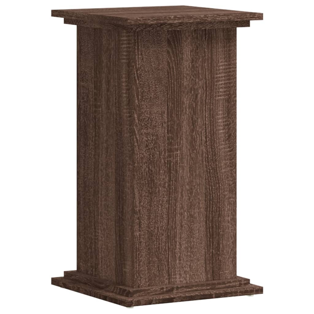 Supporto per Piante Rovere Marrone 33x33x60cm Legno Multistrato | homemem39