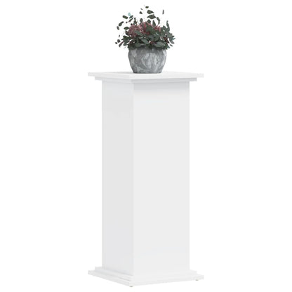 Supporto per Piante Bianco 33x33x80 cm in Legno Multistrato - homemem39