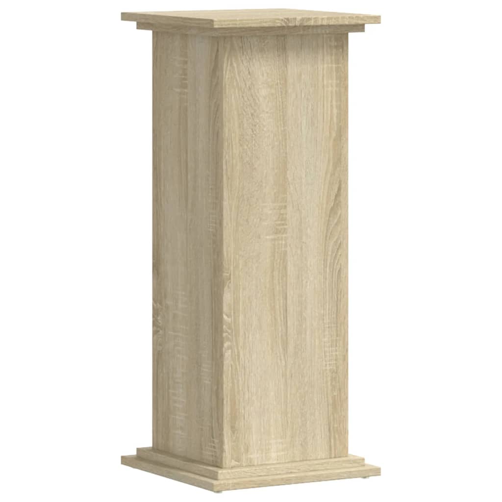 Supporto per Piante Rovere Sonoma 33x33x80 cm Legno Multistrato | homemem39