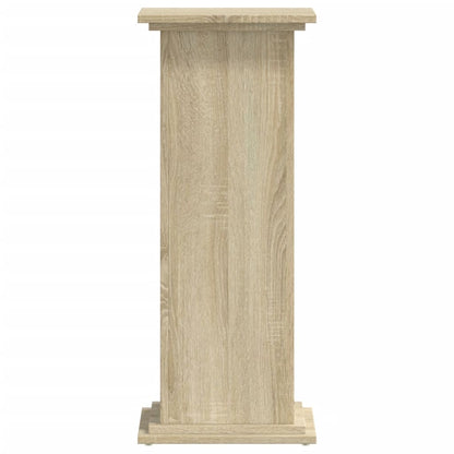 Supporto per Piante Rovere Sonoma 33x33x80 cm Legno Multistrato | homemem39