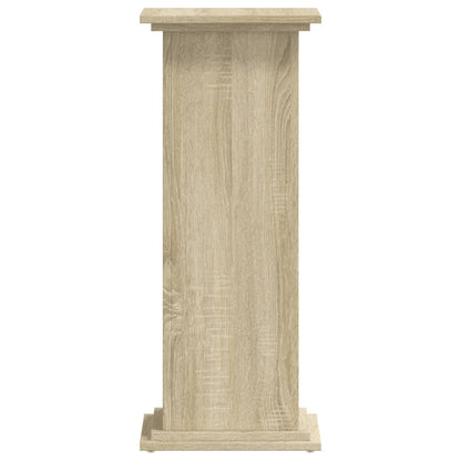 Supporto per Piante Rovere Sonoma 33x33x80 cm Legno Multistrato | homemem39