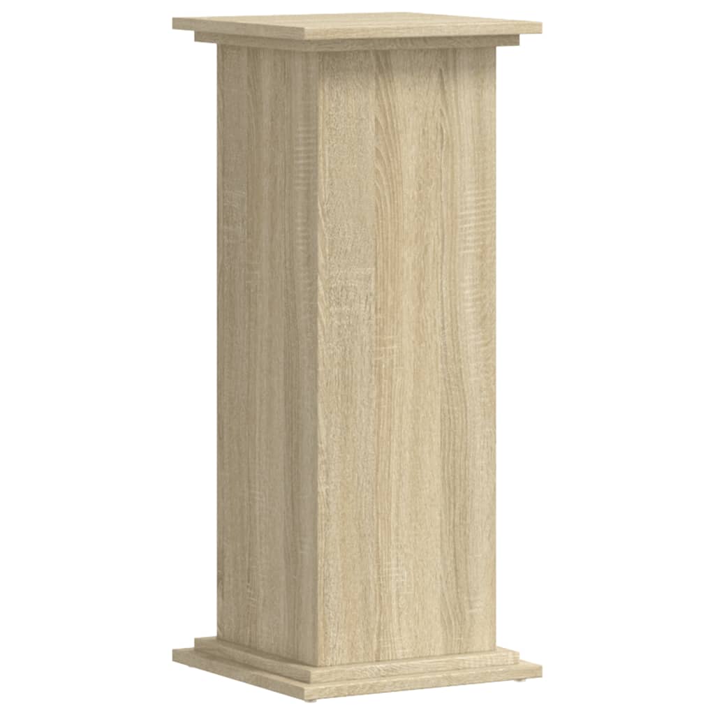 Supporto per Piante Rovere Sonoma 33x33x80 cm Legno Multistrato | homemem39