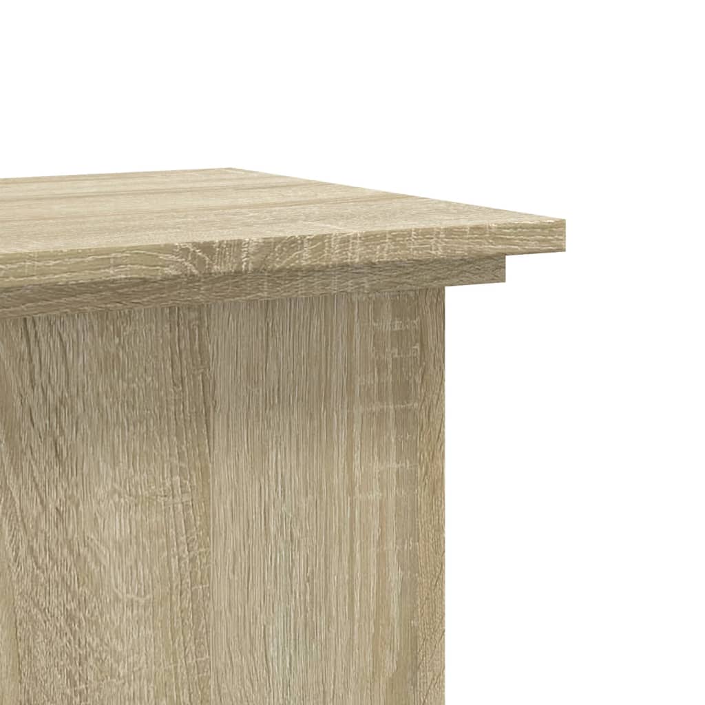 Supporto per Piante Rovere Sonoma 33x33x80 cm Legno Multistrato | homemem39