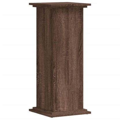 Supporto per Piante Rovere Marrone 33x33x80cm Legno Multistrato | homemem39