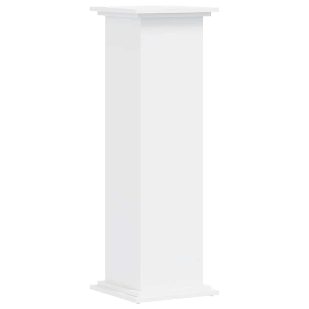 Supporto per Piante Bianco 33x33x100 cm in Truciolato | homemem39