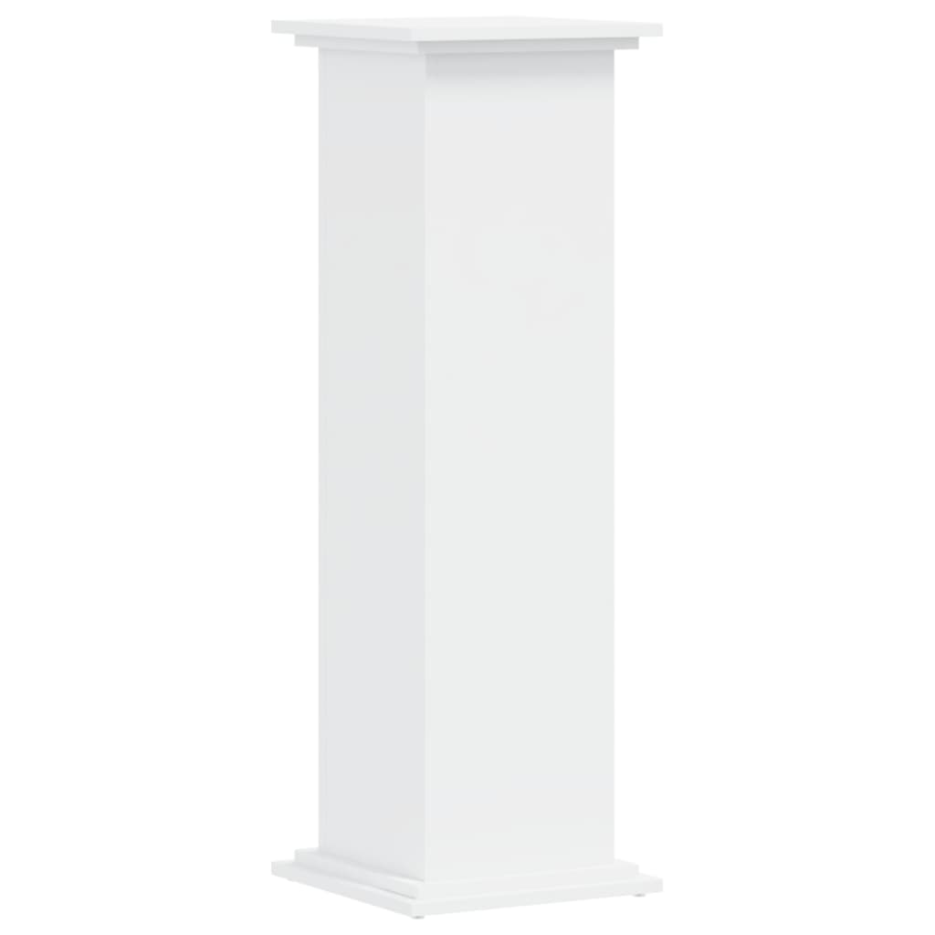 Supporto per Piante Bianco 33x33x100 cm in Truciolato - homemem39