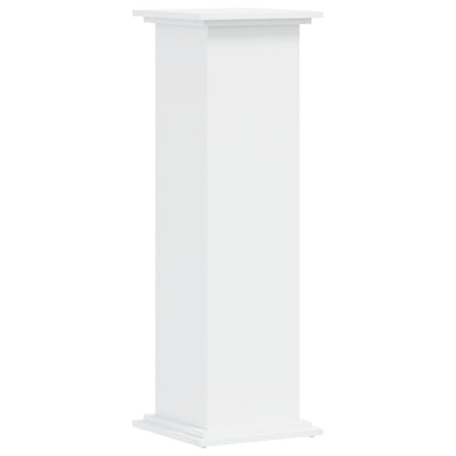 Supporto per Piante Bianco 33x33x100 cm in Truciolato - homemem39