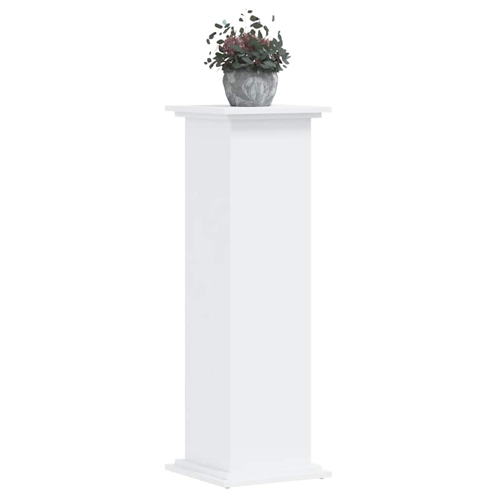 Supporto per Piante Bianco 33x33x100 cm in Truciolato | homemem39