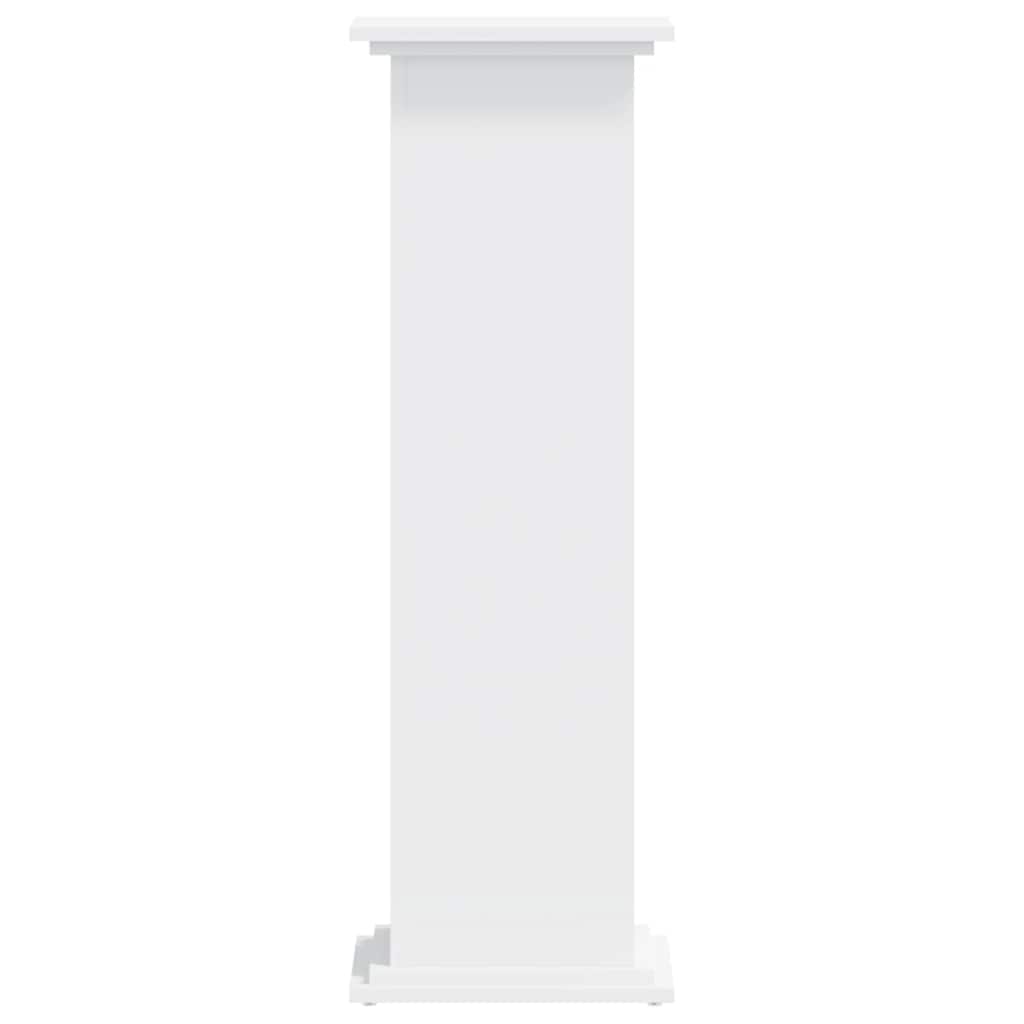 Supporto per Piante Bianco 33x33x100 cm in Truciolato | homemem39