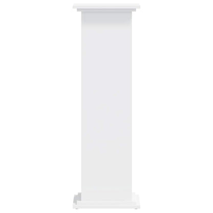 Supporto per Piante Bianco 33x33x100 cm in Truciolato | homemem39