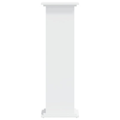 Supporto per Piante Bianco 33x33x100 cm in Truciolato - homemem39