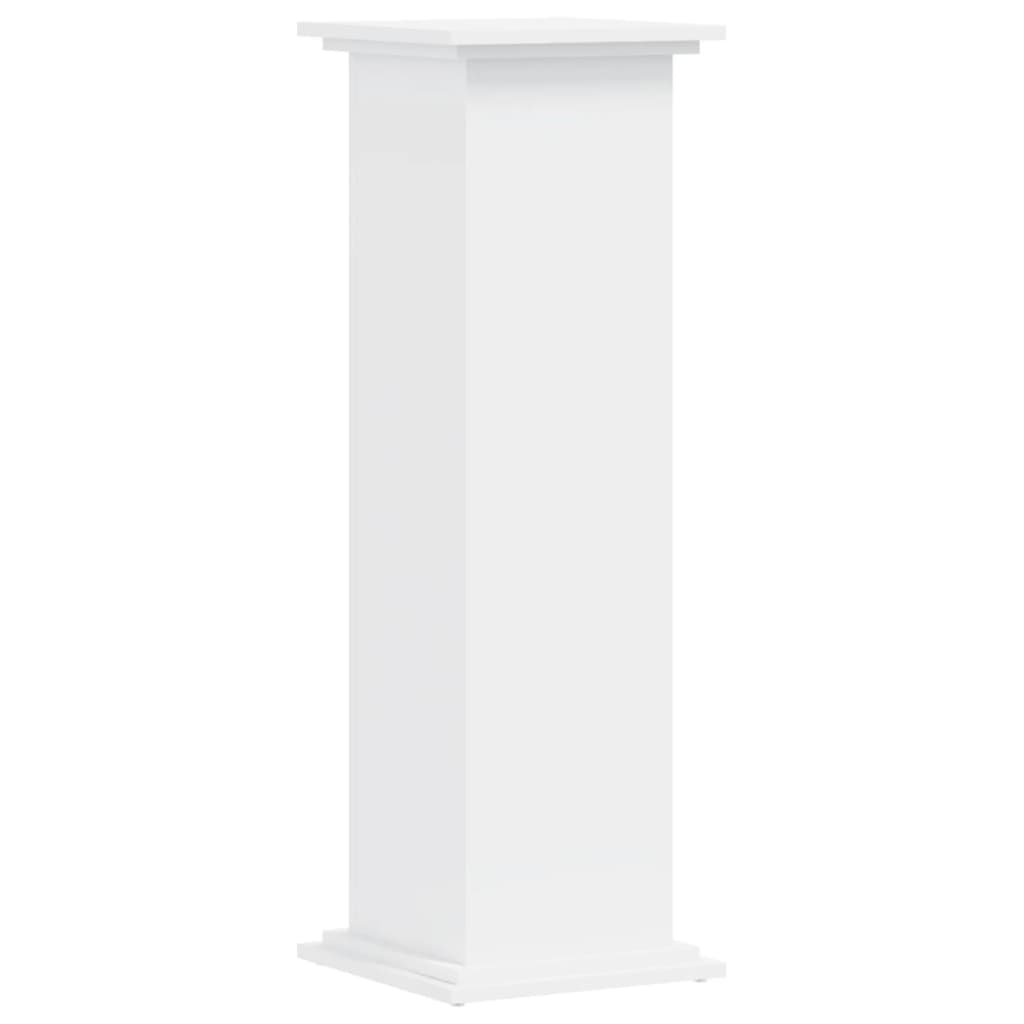 Supporto per Piante Bianco 33x33x100 cm in Truciolato - homemem39