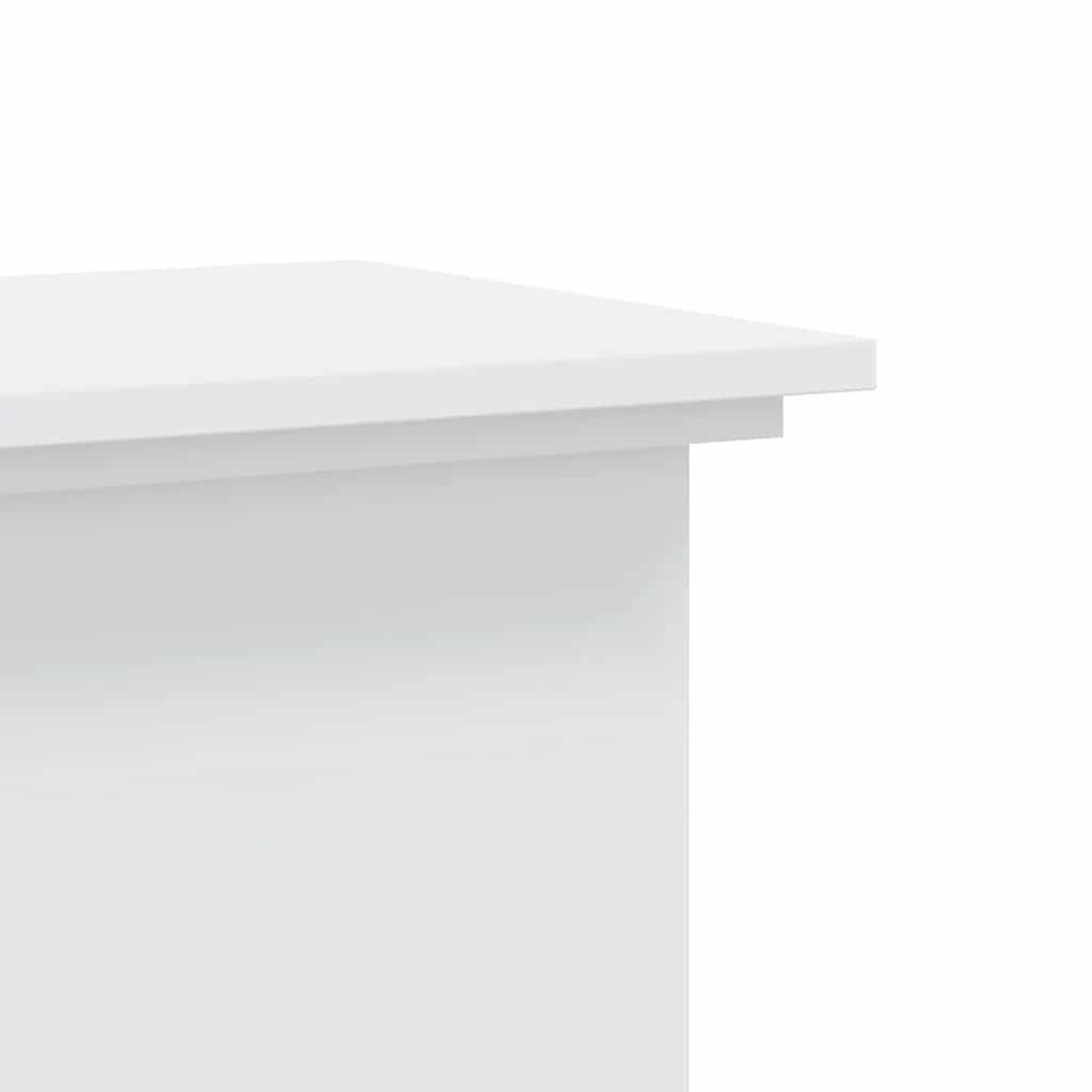 Supporto per Piante Bianco 33x33x100 cm in Truciolato | homemem39