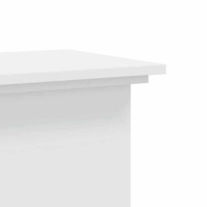 Supporto per Piante Bianco 33x33x100 cm in Truciolato | homemem39