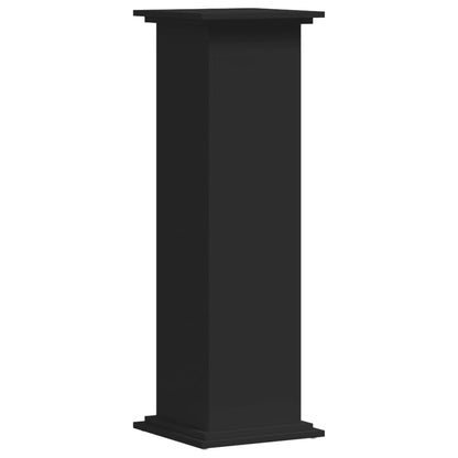 Supporto per Piante Nero 33x33x100 cm in Truciolare - homemem39