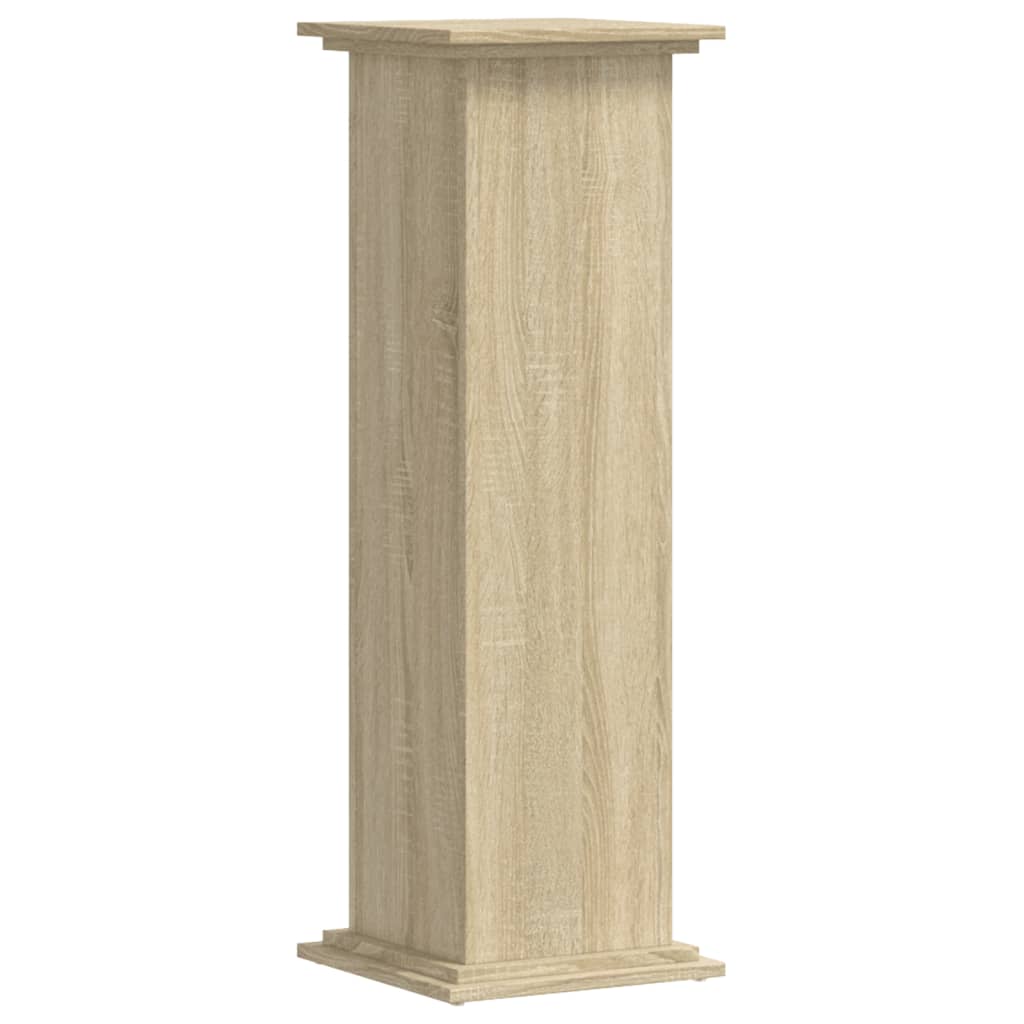Supporto per Piante Rovere Sonoma 33x33x100cm Legno Multistrato | homemem39
