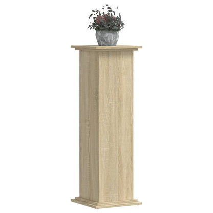 Supporto per Piante Rovere Sonoma 33x33x100cm Legno Multistrato | homemem39