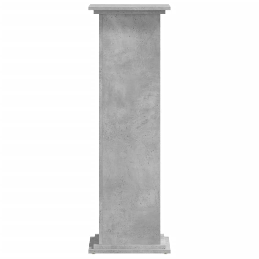 Supporto per Piante Grigio 33x33x100 cm in Truciolato | homemem39