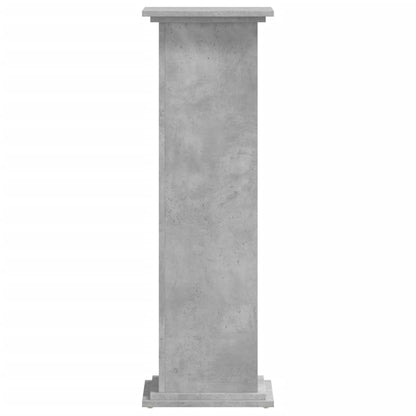 Supporto per Piante Grigio 33x33x100 cm in Truciolato | homemem39