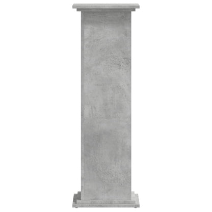 Supporto per Piante Grigio 33x33x100 cm in Truciolato | homemem39